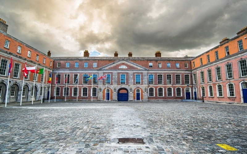 dublin castle courtyard