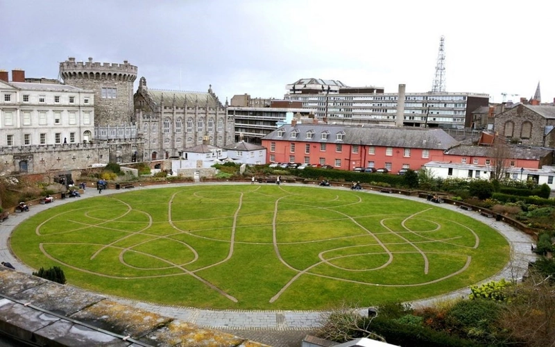 the garden, Dublin Castle
