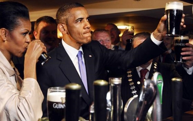President Obama in Dublin